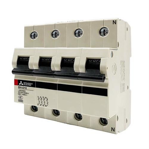 MCB MITSUBISHI 4P 25A 10kA ( BH-D10 )
